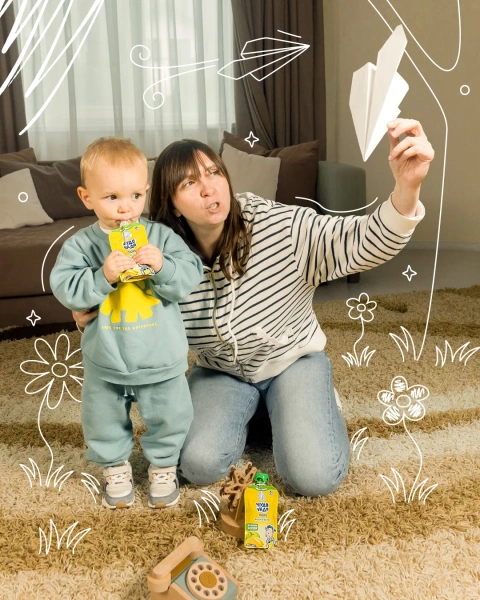 ЧУДО-ЧАДО Пюре яблоко- банан 180гр